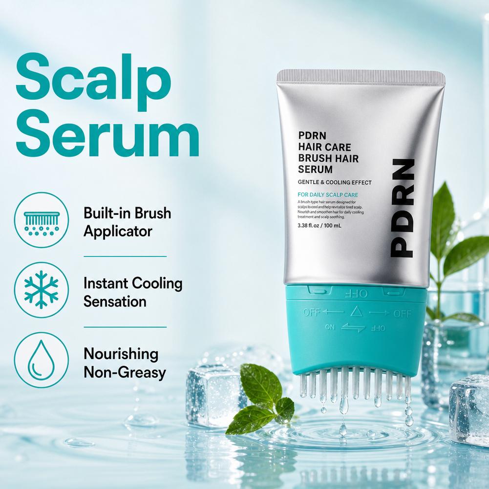 PDRN Hair Care Brush Hair Seru - огляд і ціна Hair Care Korean Products