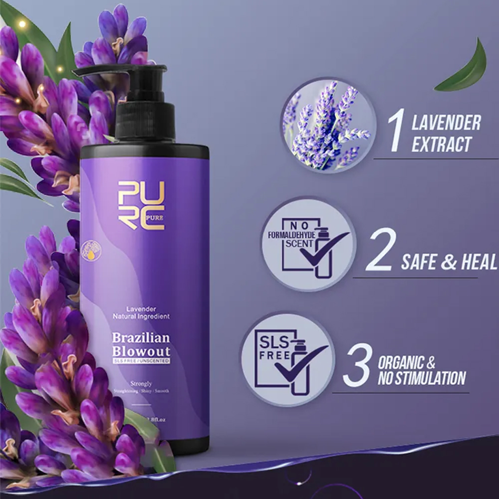 PURC Lavender 12% Brazilian Ke - огляд і ціна Hair Care Korean Products