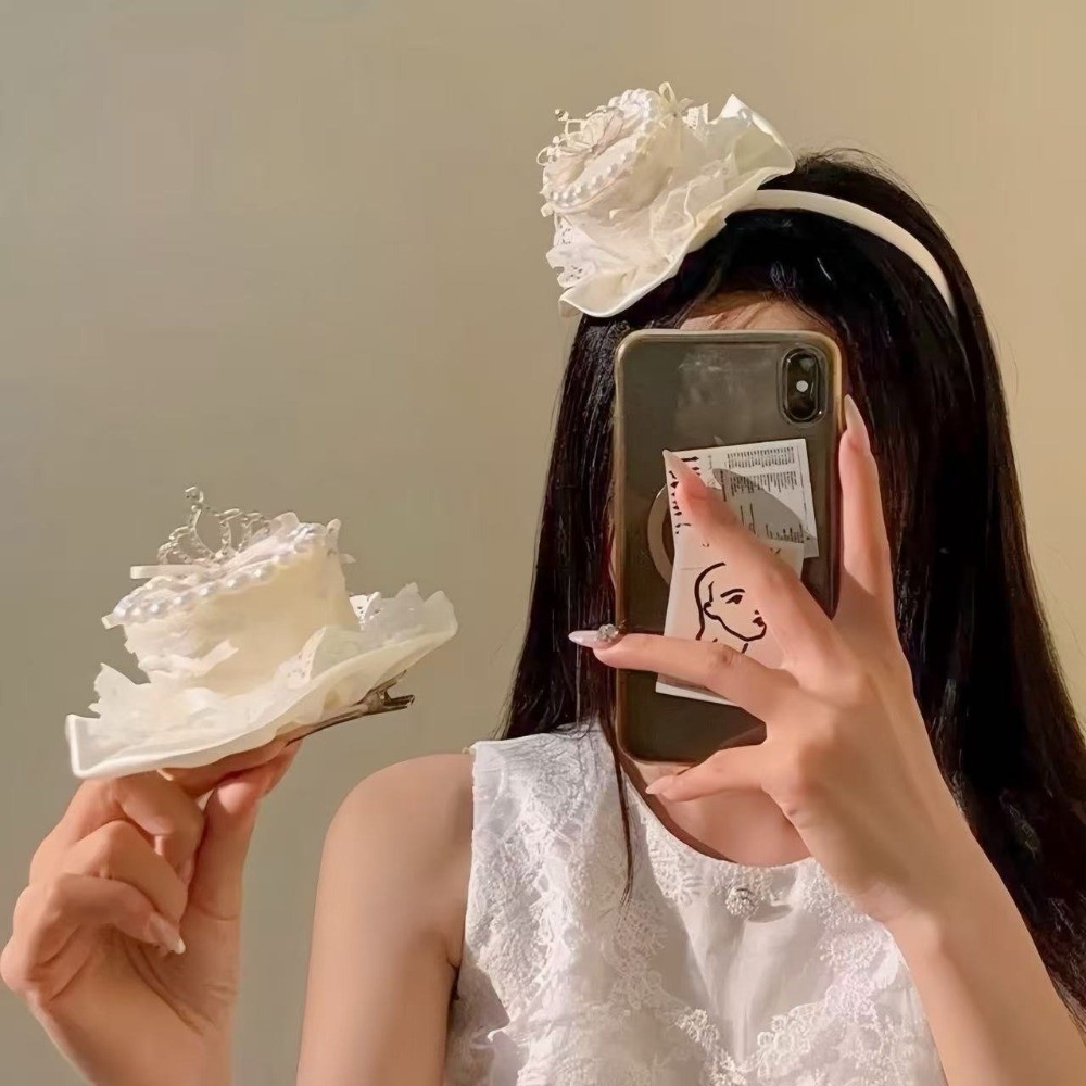 Elegant Cake Hat Hair Clip Cre - огляд і ціна Hair Care Lotion